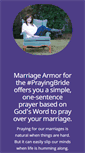 Mobile Screenshot of prayersfornewbrides.com